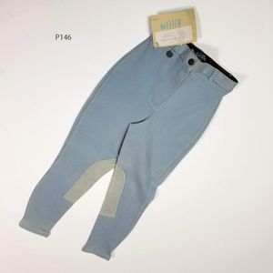 P146On Course Cotton Nat Kids riding pants 26R